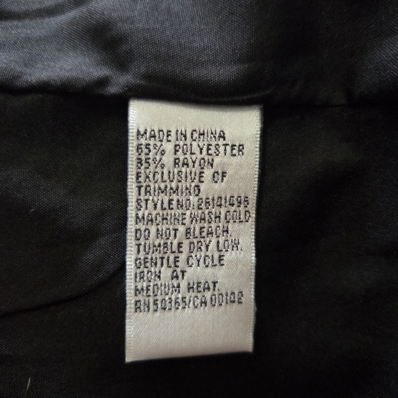 Bianca Nygard Red Plaid Bomber Jacket Size 14 - Picture 6 of 7